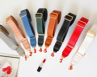 1 pcs 3.8 CM PU Leather Strap Adjustable Shoulder Bag Replacement Handbag Handle Purse Handle Purse Strap