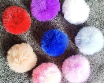 10 PCS  Artificial fur ball,Faux Fur Trim,Sewing Supply Material,For Sewing Craft Material