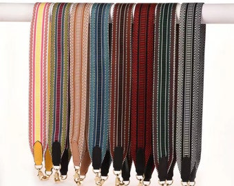 14 Color Cotton Canvas Crossbody Bag Strap, Purse Bag Replacement Strap ,Shoulder Purse Strap,Replacement Handle ,Bag Accessories