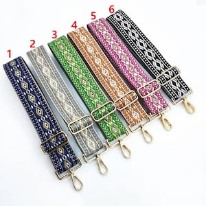 18 Farben Baumwollsegeltuch Crossbody Taschenriemen, Geldbörse Bag Ersatzriemen, Schulter Geldbörse Riemen, Ersatzgriff, Taschenzubehör
