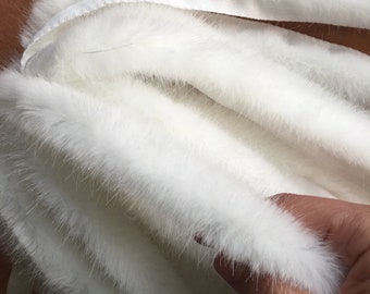 2 Meters Faux Fur Trim,Sewing Supply Material,Faux Mink fur trim,For Sewing Craft Material