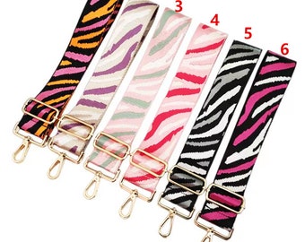 Colourful Nylon Crossbody Bag Strap, Purse Bag Replacement Strap ,Shoulder Purse Strap