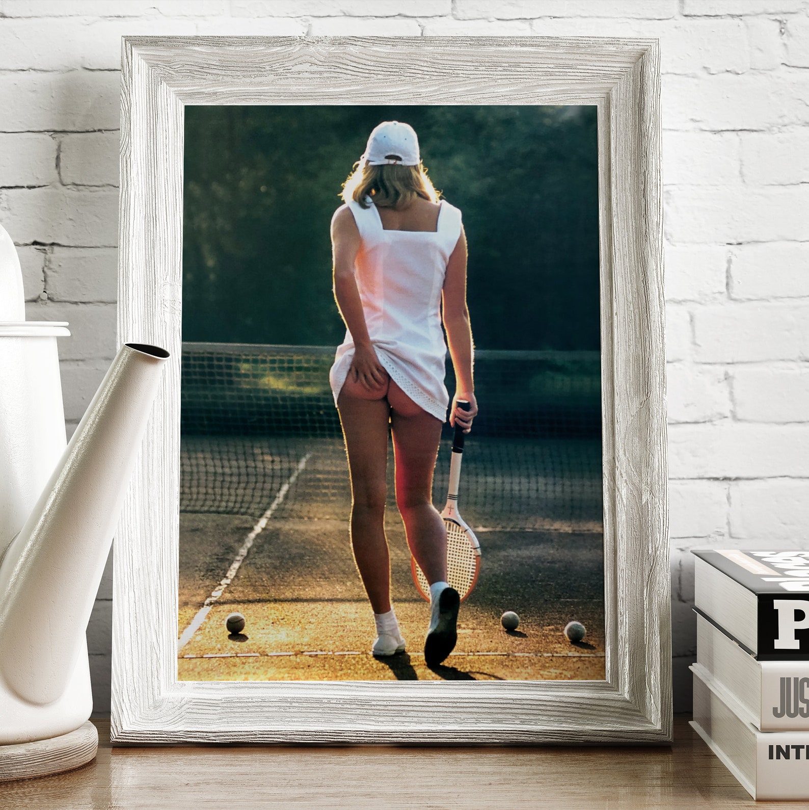 Tennis Girl Bum Poster Athena Classic 70 S Poster Print Etsy