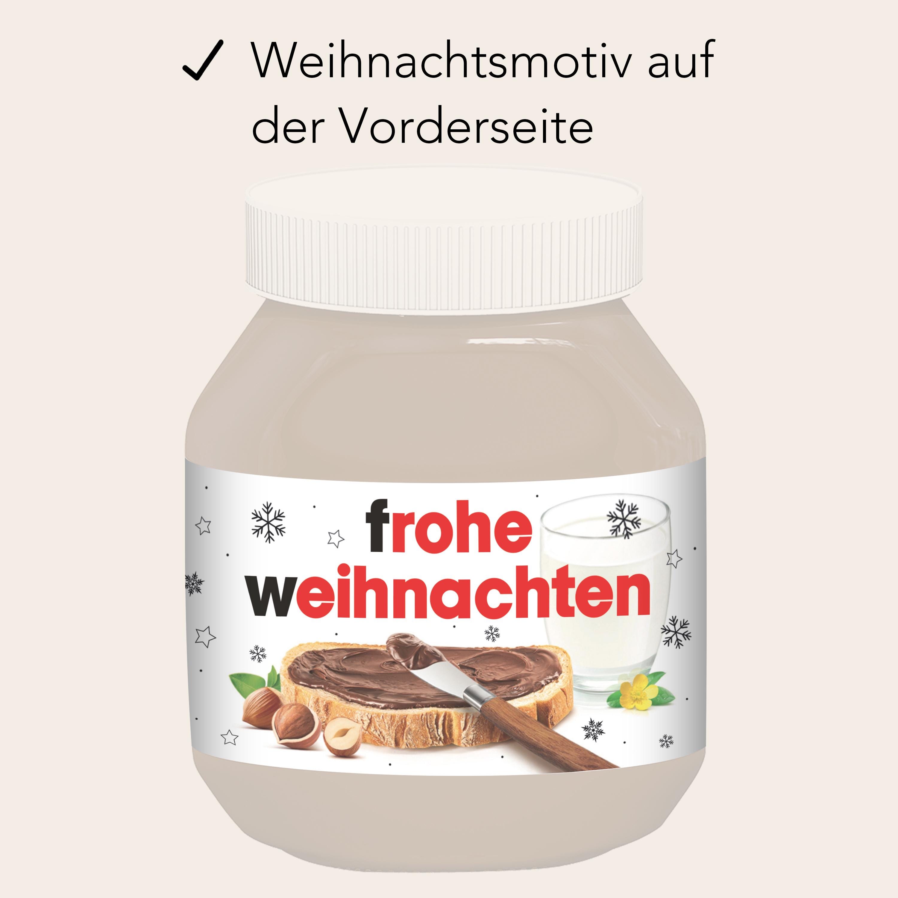 1 Stück Nutella-Glasetikett, Personalisierter Scho Produktbild-Vorschau 4