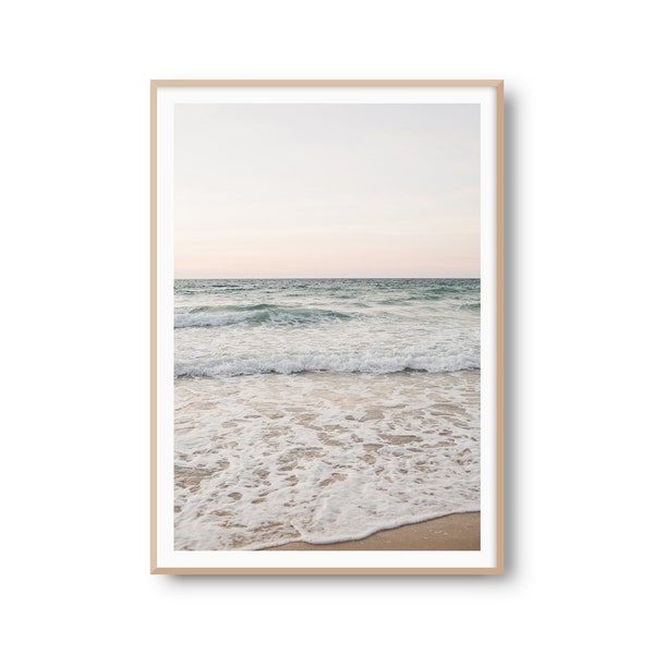 Fotoposter "Meer" Strand Fotokunst Fotografie Poster Fotoprint Kunstdruck Bild Wanddeko Foto Wandbild Kunst (OHNE RAHMEN)