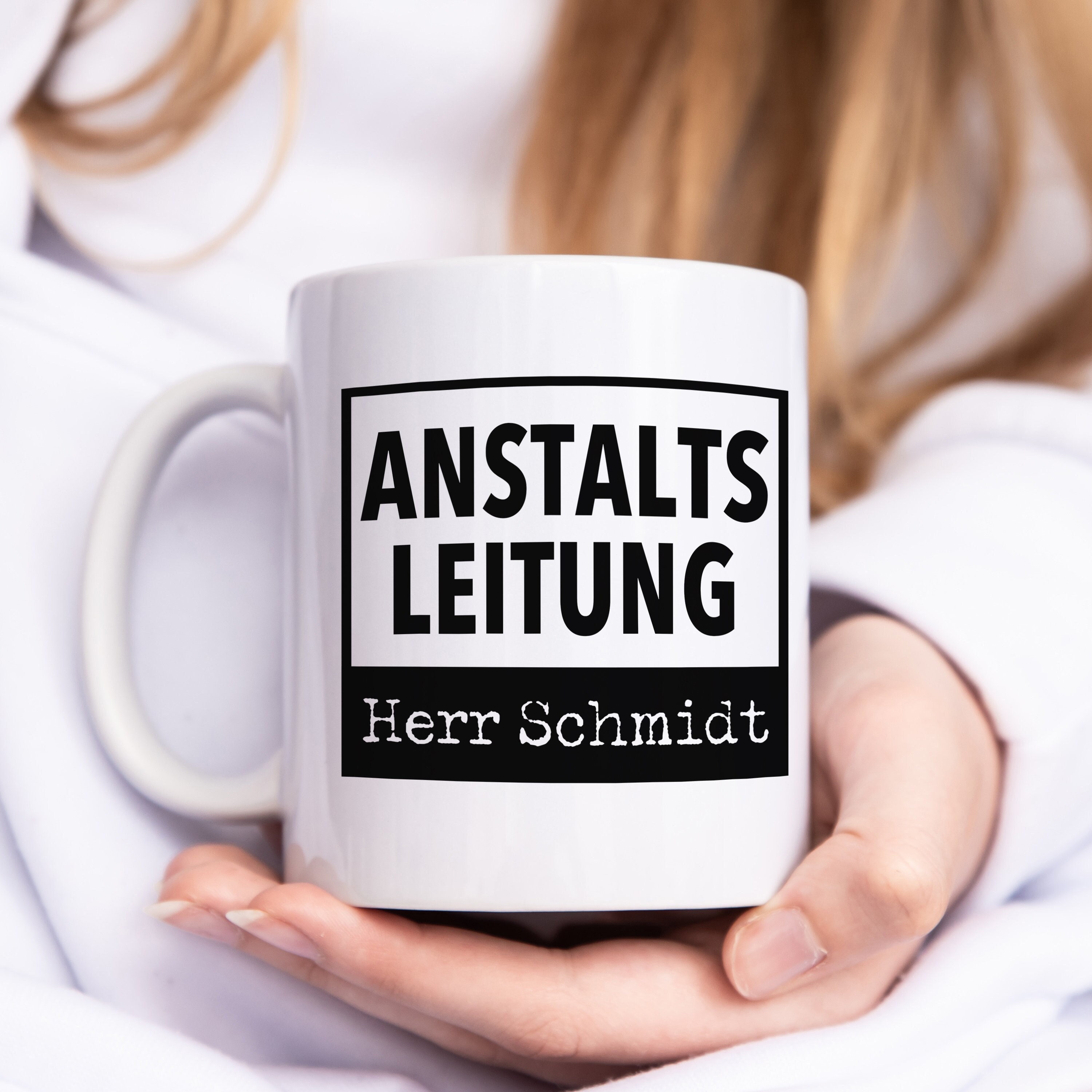 Boss Gift "Institution Management" Mug Personalized for Boss Department Head Funny Coffee Mug for Office Coffee Mug with Saying