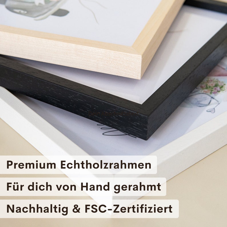 Geldgeschenk Hochzeit Hochzeitsgeschenk Personalisierbares Poster JA Geld Geschenk Bild 7