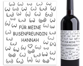 Étiquette de bouteille cadeau meilleur ami étiquettes de vin personnalisées étiquettes de vin cadeau meilleur ami | Téléchargement numérique du fichier PDF