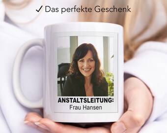 Lustige Chef-Tasse "Anstaltsleitung" – 300 Ml Keramik, Spülmaschinenfest, Perfektes Geschenk Für Den Boss