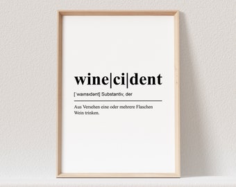Alle Wein poster zusammengefasst