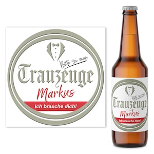 Vuoi essere il mio testimone di nozze? Etichetta per bottiglia di birra personalizzata, regalo per il testimone di nozze? Chiedimi etichette per birra | Download digitale PDF