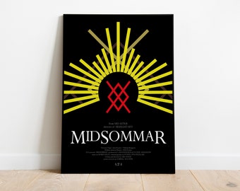 Midsommar - Custom Art Print - Horror Movie Poster - Ari Aster - A24 - UK print