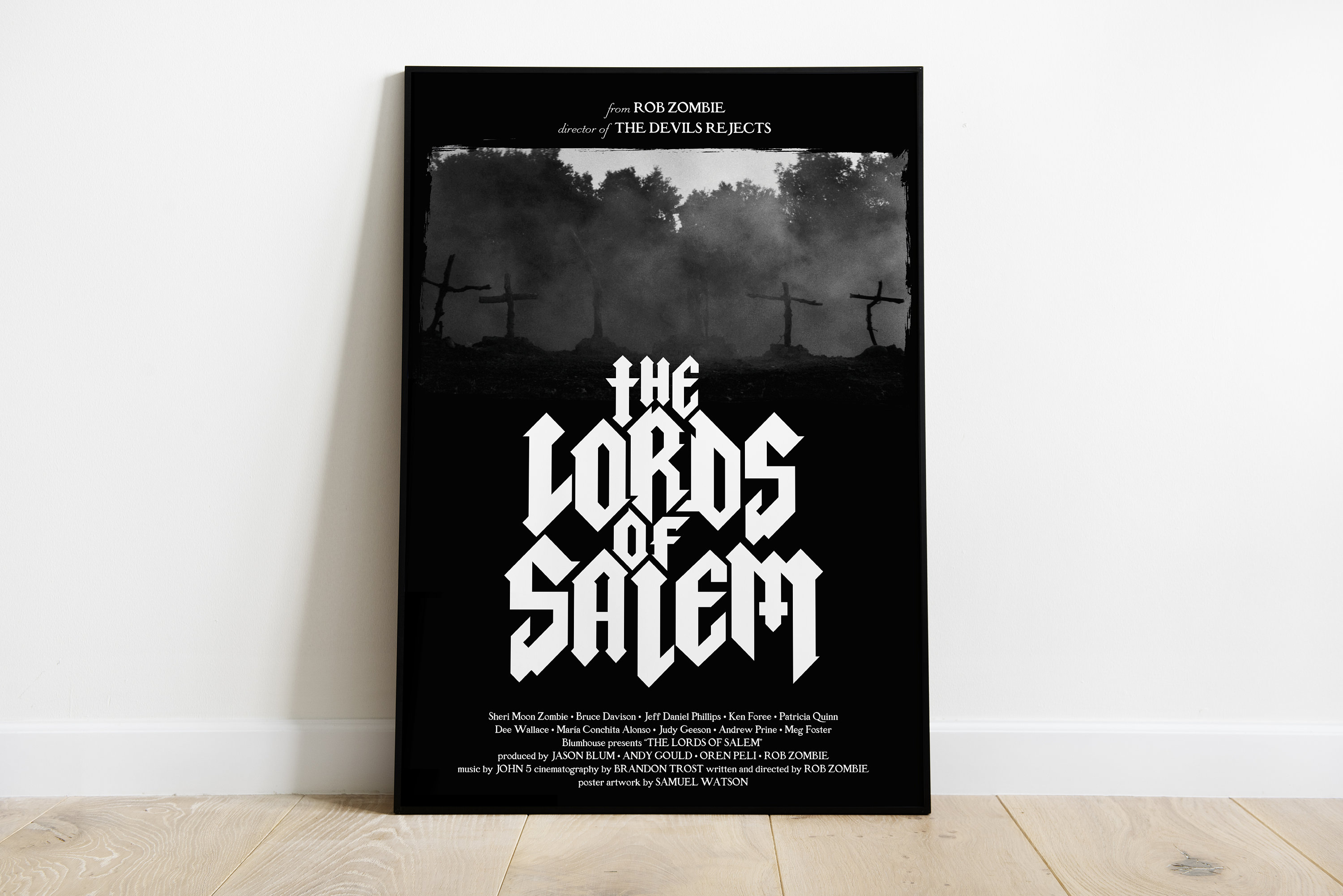 The Lords of Salem Poster Rob Zombie Custom Art Print Horror Movie UK Print  - Etsy UK