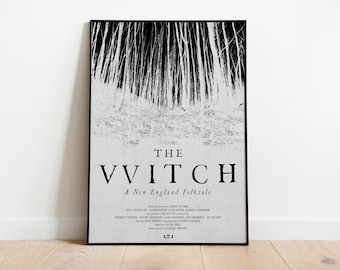 The Witch - Custom Art Print - Horror Movie Poster - Robert Eggers - A24 - UK print