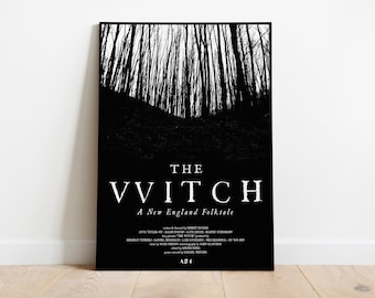 The Witch - Custom Art Print - Horror Movie Poster - Robert Eggers - A24 - UK print