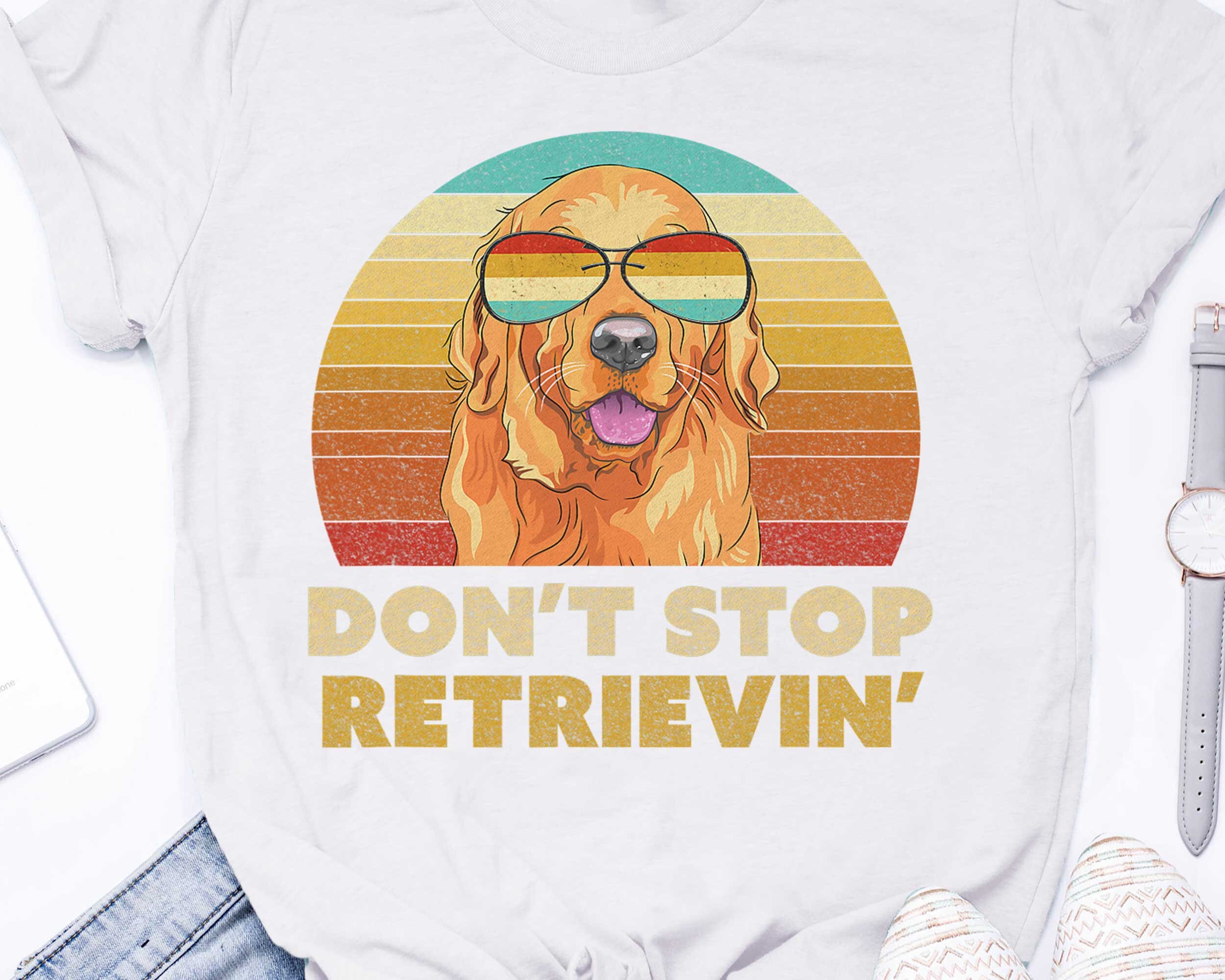 keep on retrieving shirt