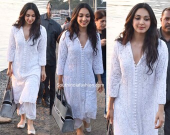 white kurta outfits