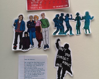 Breakfast Club Themed Stickers