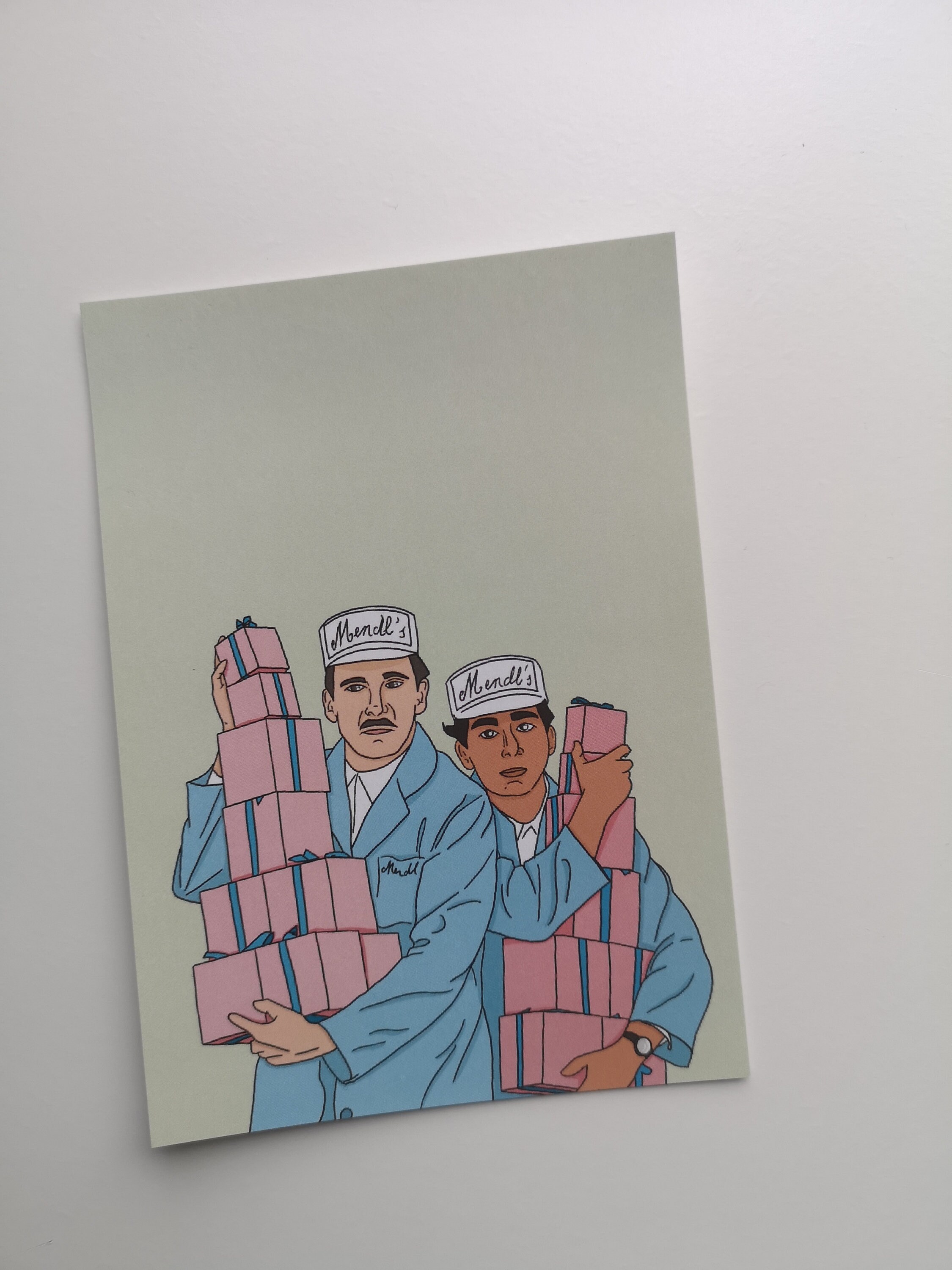 ウェス・アンダーソンをテーマにしたポストカードセット - Etsy 日本