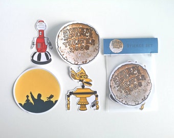 Mystery Science Theater 3000 Theme Sticker Set