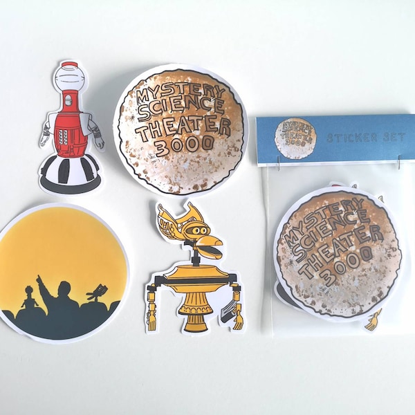 Mystery Science Theater 3000 Theme Sticker Set