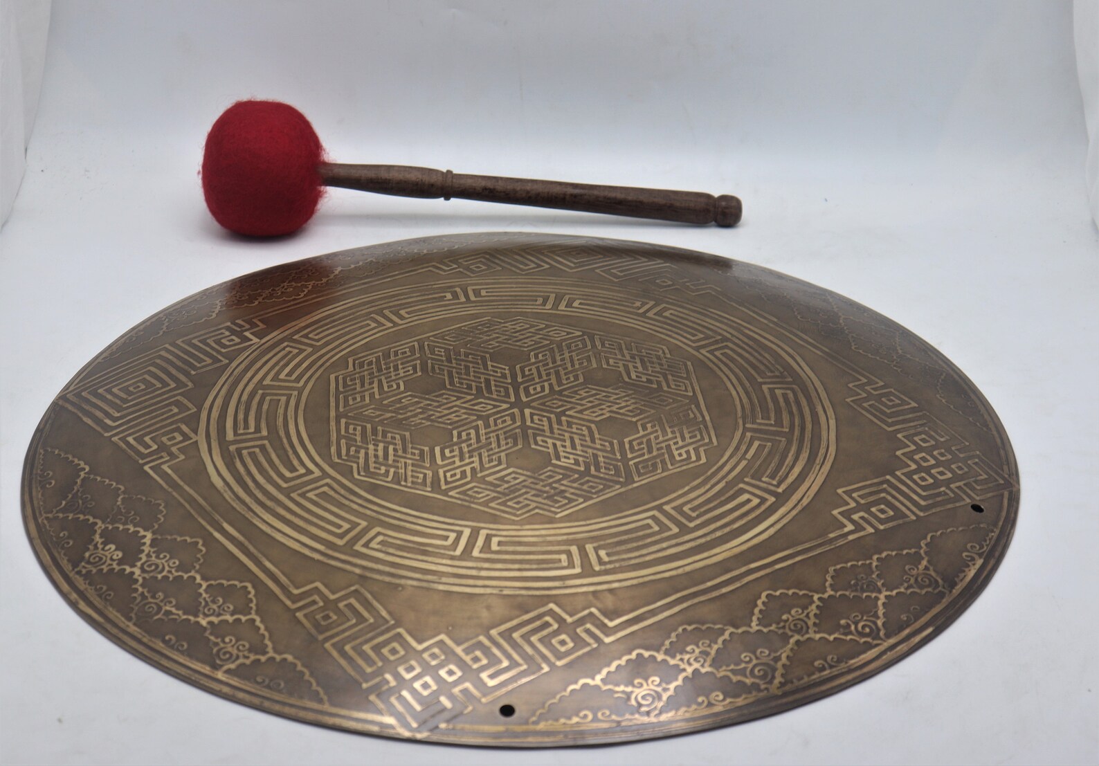 21 Inch Diameter Hand Made Tibetan Gong Sound Healing Etsy