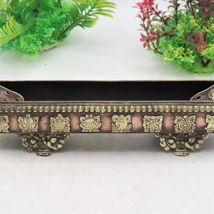 9 inch incense burner- Tibetan burner meditation - prayer incense burner - Himalayan burner made in Nepal