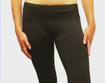 Srirachas Sexy Crotchless Yoga Pants - Leggings - Small