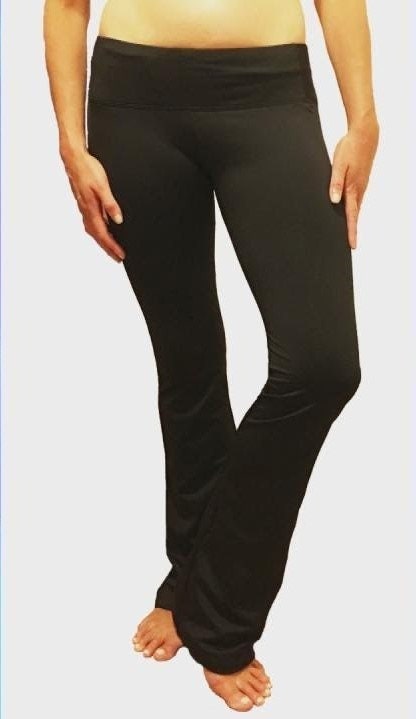 Women's Regular Capri Soft Long Bootcut Yoga Pants With Pockets
