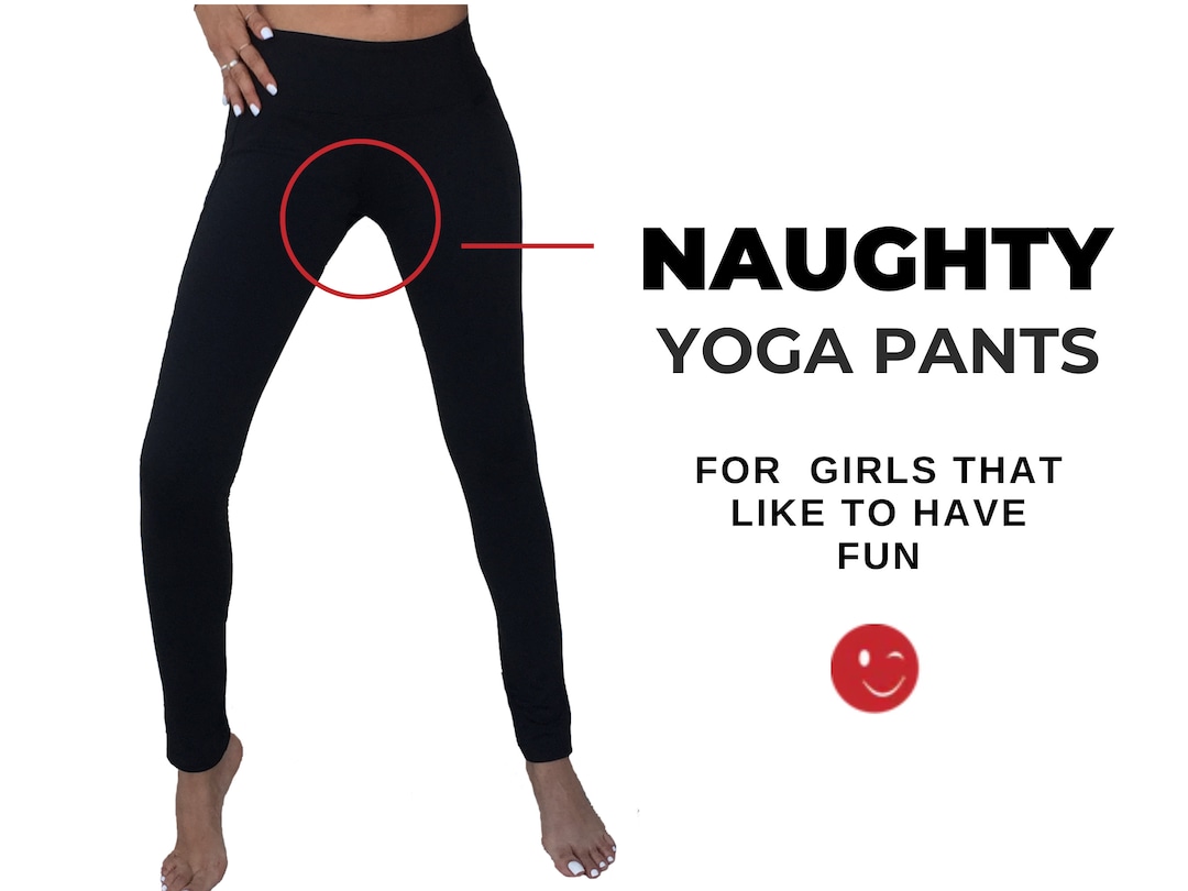 Srirachas Yoga Pant, Flattering and Crotchless, Fun and Sexy