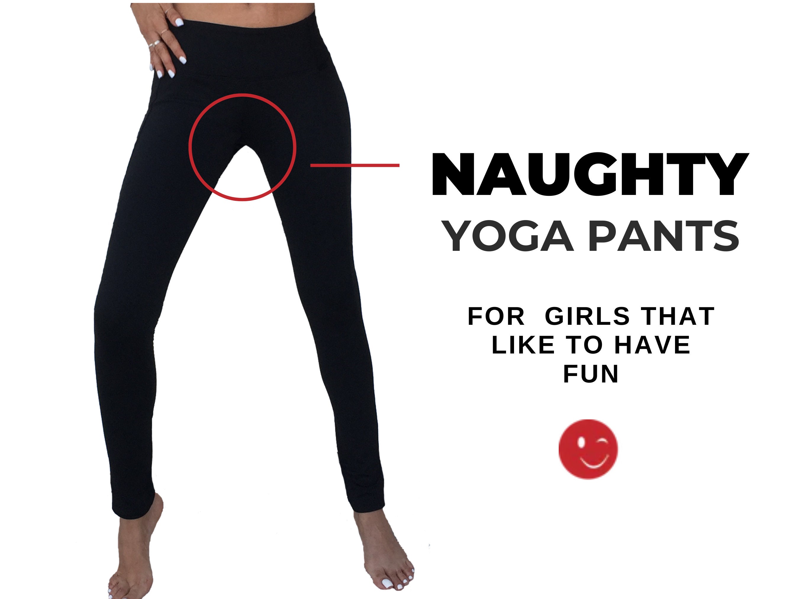Srirachas Yoga Pant, Flattering and Crotchless, Fun and Sexy