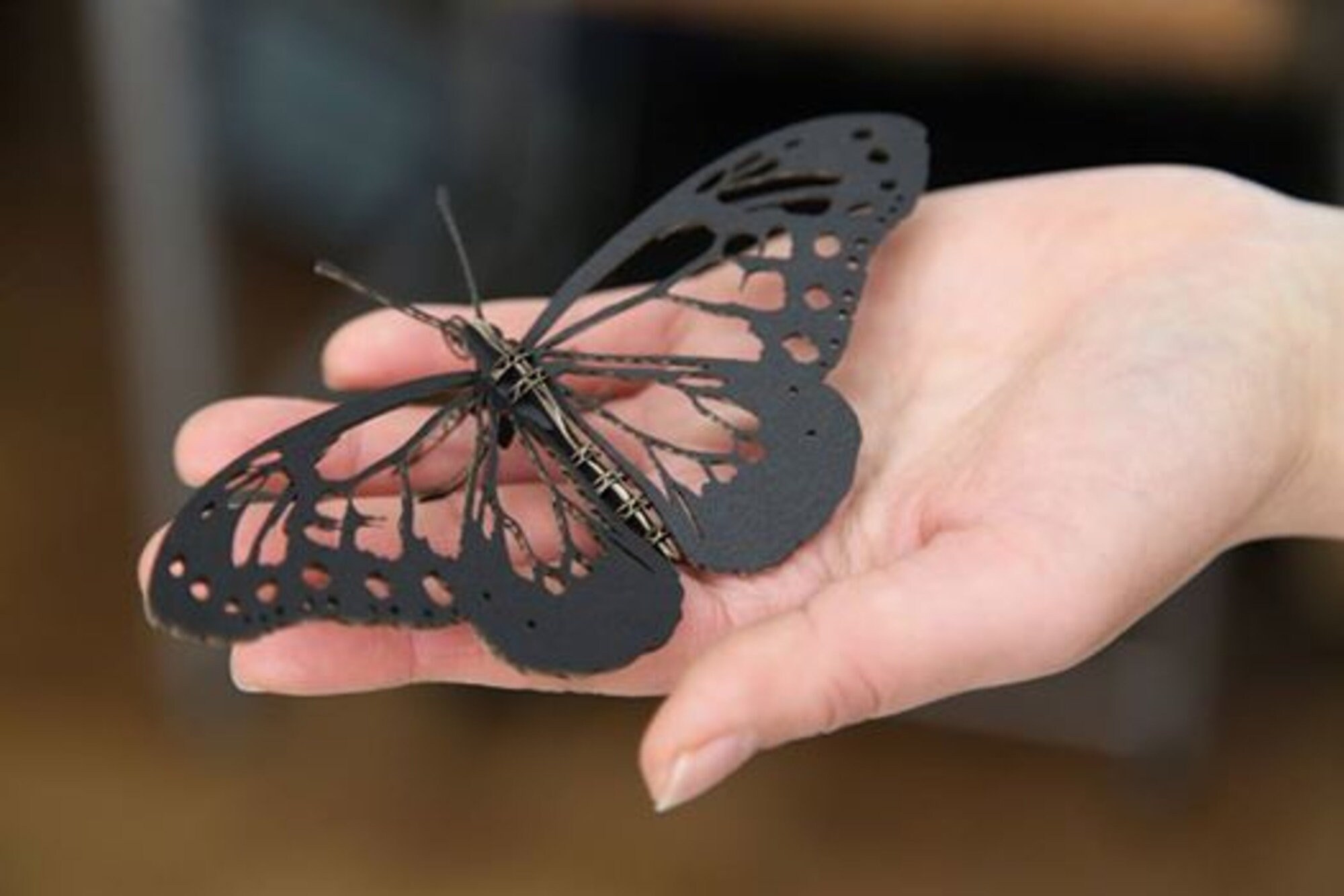 Small wooden butterfly laser cut files SVG DXF CDR vector Etsy