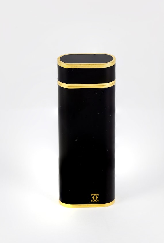 Cartier Lighter Black Lacquer Plaque or G - Etsy