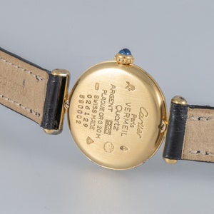 Cartier Vermeil Colisee Must de Cartier Argent 925 Ref: 590002 image 10