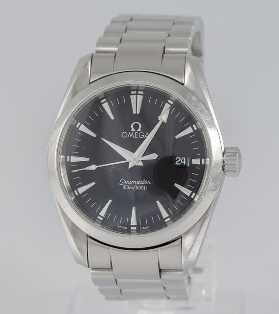 Omega Seamaster Aqua Terra Quartz Ref 2518.50.00 Etsy