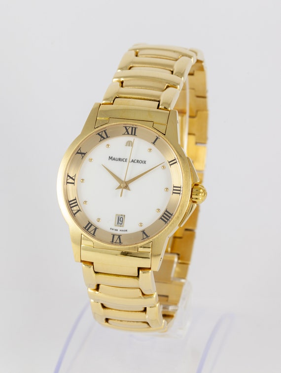 Maurice Lacroix Miros Yellow Gold 18k Ref: 69842-… - image 3