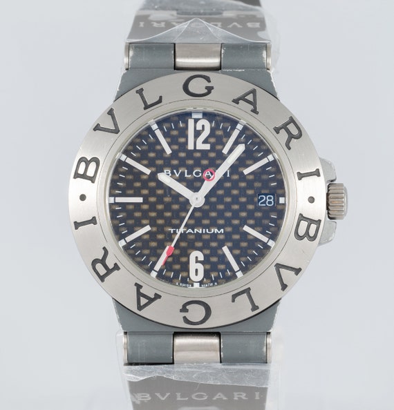 Bulgari Diagono Titanium Ref: TI 38 TA - Etsy
