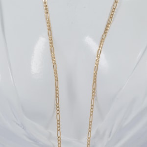 18k 750 gold chain 50cm with pendant