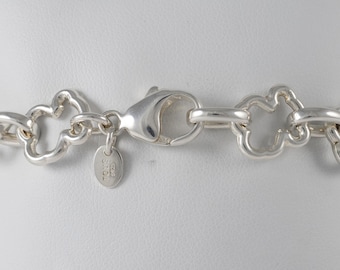 Jewelry Spain Van Cleef TOUS Pulsera De Plata De Primera Ley Para