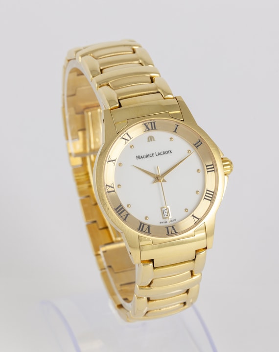 Maurice Lacroix Miros Yellow Gold 18k Ref: 69842-… - image 6