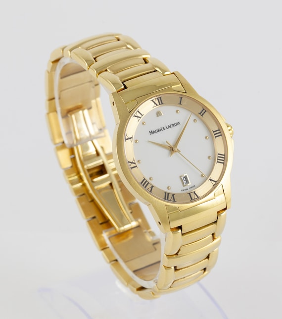 Maurice Lacroix Miros Yellow Gold 18k Ref: 69842-… - image 7
