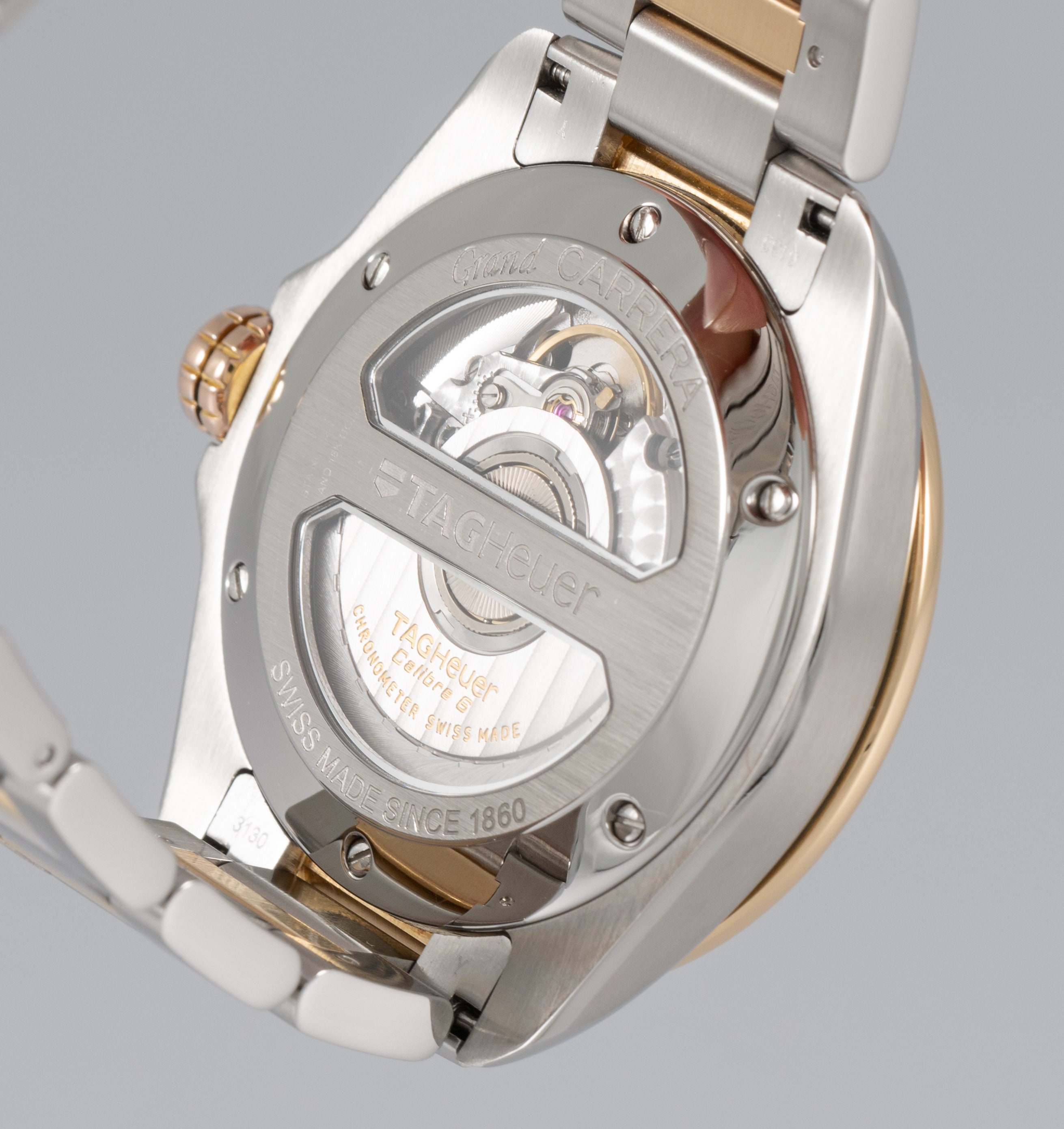 Tag Heuer Grand Carrera Calibre 6 Automatic Steel and Yellow Gold Ref WAV515A.BD0903 Etsy Mexico