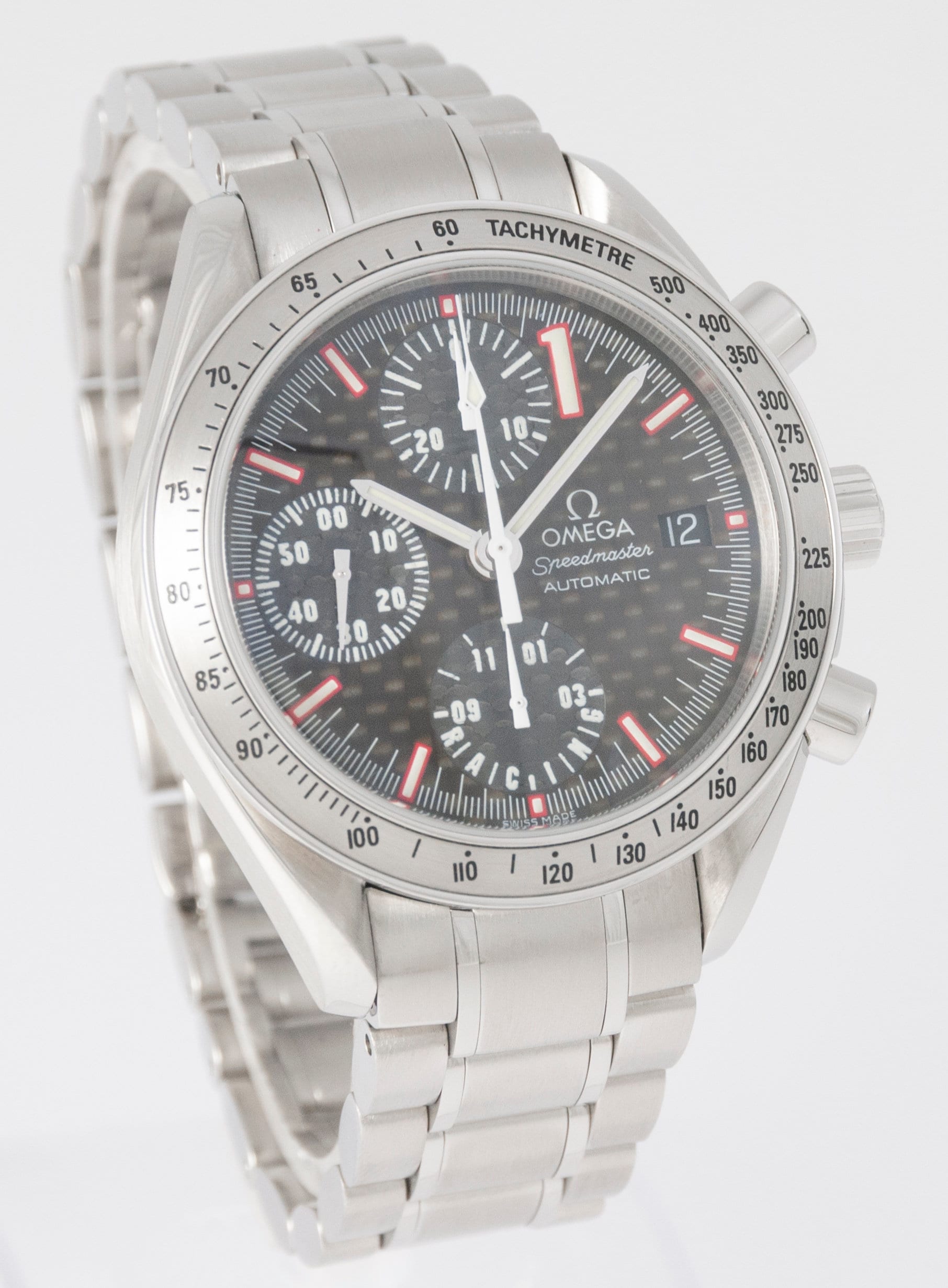 Omega speedmaster racing michael schumacher limited edition hotsell