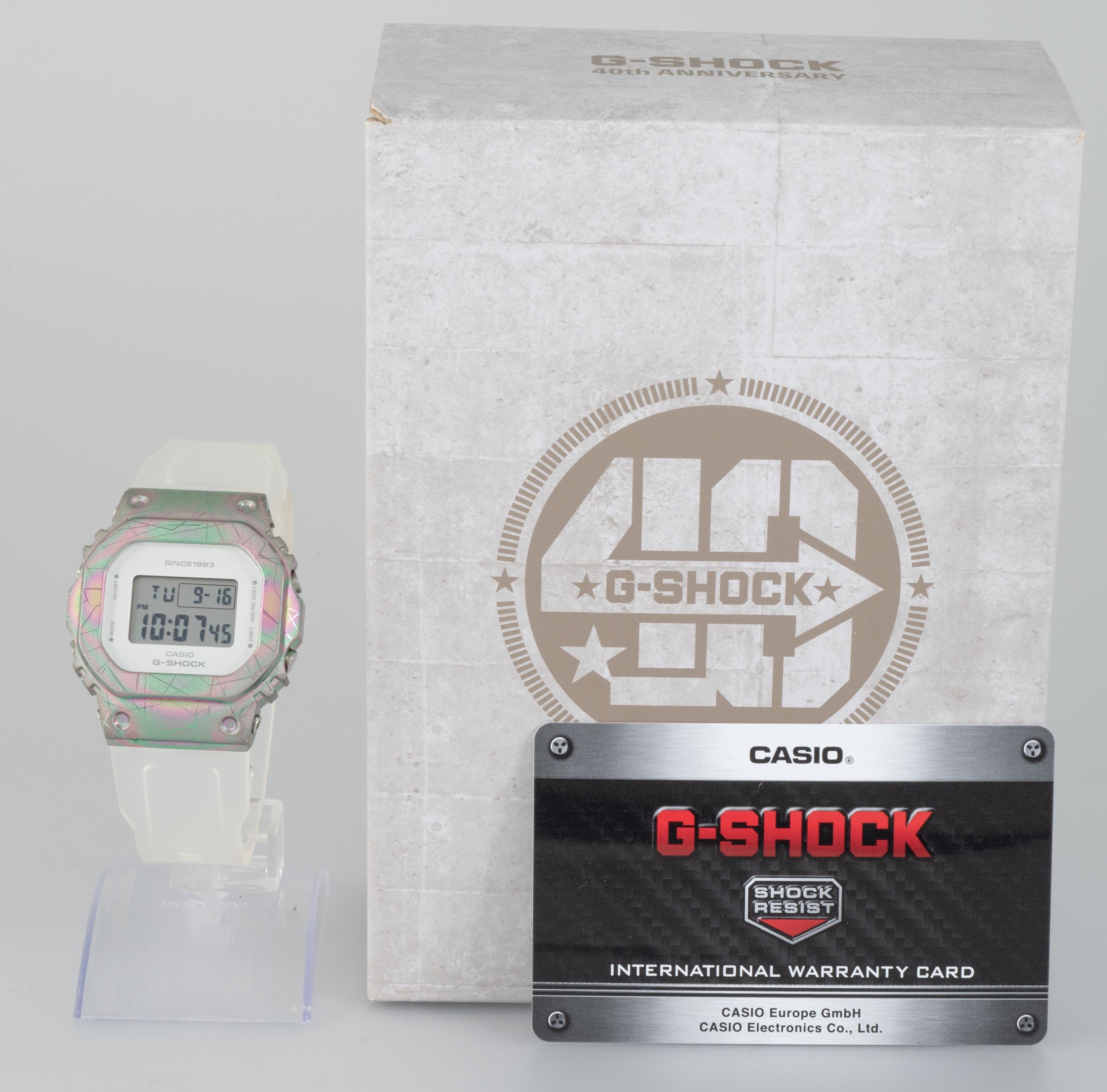 Casio G-shock 40th Anniversary Adventurer Stone Ref: GM