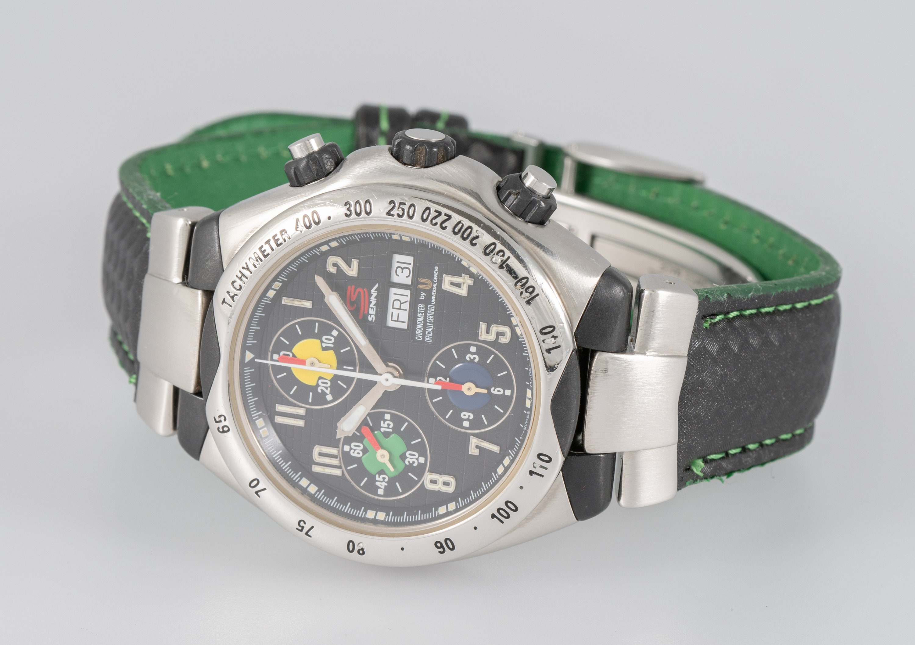 Universal Geneve Senna Automatic Chronograph Ref 998.310