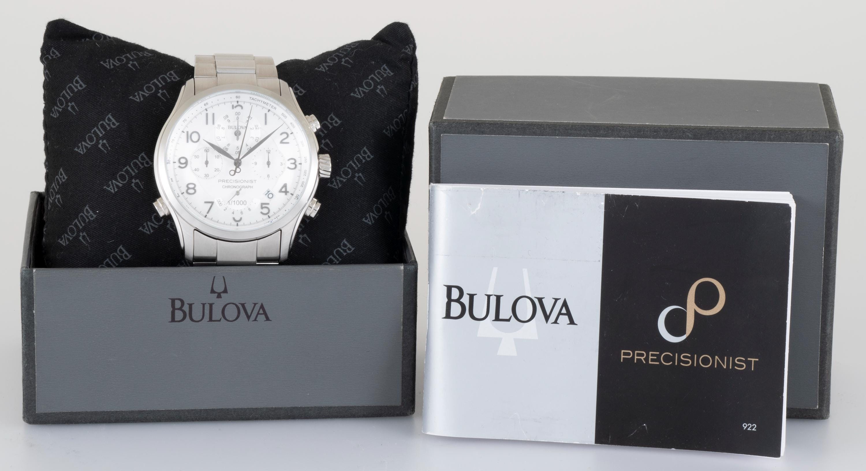 Bulova Precisionist 腕時計　ダイバーズ　箱付 Bulova Precisionist Chronograph Ref: 96B183 - Etsy