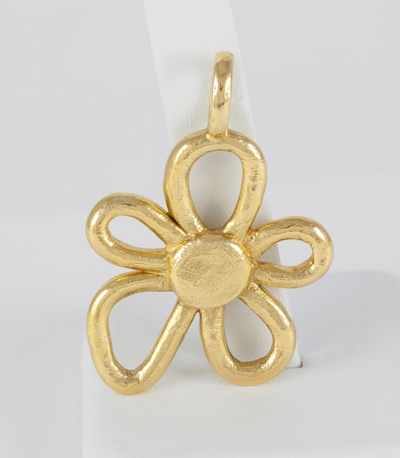 Colgante Tous Flor en oro amarillo 18k - image 1