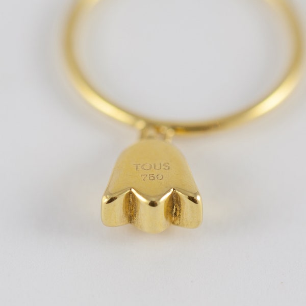 Tous ring in 18k yellow gold