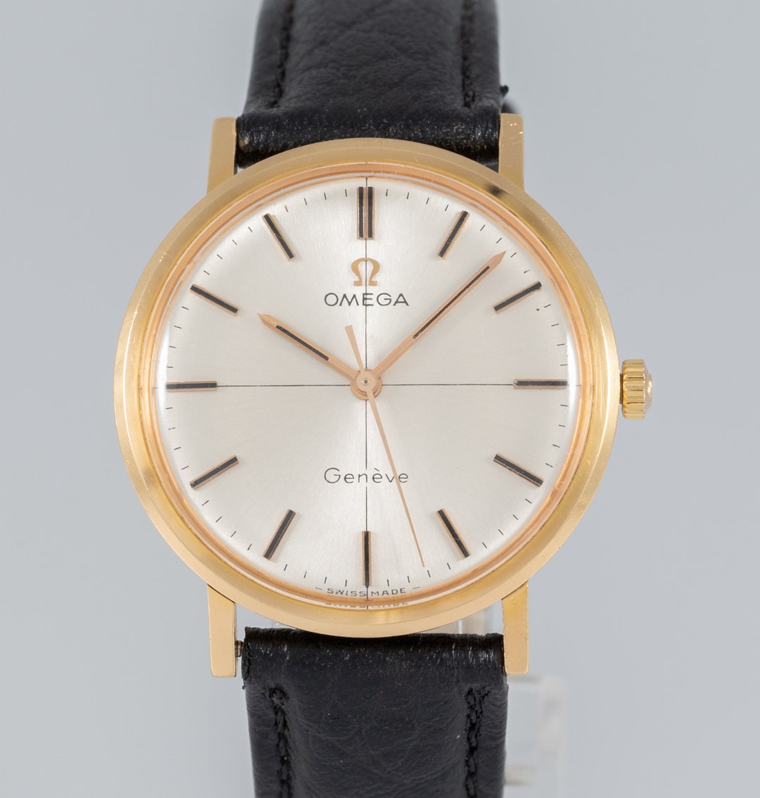 Omega geneve 18k gold outlet