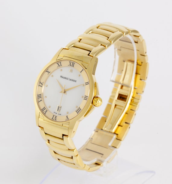 Maurice Lacroix Miros Yellow Gold 18k Ref: 69842-… - image 4